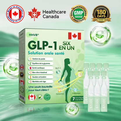 Boutique officielle|𝐻𝑯𝐕𝐁®🌻🌻𝐆𝘓𝘗-1 SIX IN-ONE Solution de santé liquide oral (Juste une dose par jour, changements visibles en 7 jours) ✅ Pour l'obésité, la santé cardiovasculaire, le diabète, l'apnée du sommeil, les problèmes articulaires, et plus encore