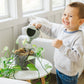 Personalized Silicone Gardering Can and Rake Toy