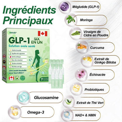 Boutique officielle|𝐻𝑯𝐕𝐁®🏆🏆𝐆𝘓𝘗-1 SIX IN-ONE Solution de santé liquide oral (Juste une dose par jour, changements visibles en 7 jours) ✅ Pour l'obésité, la santé cardiovasculaire, le diabète, l'apnée du sommeil, les problèmes articulaires, et plus encore