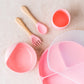 Personalized Silicone Feeding Set (Bibs set 6 pieces)
