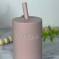 Personalized Silicone Sippy Cup